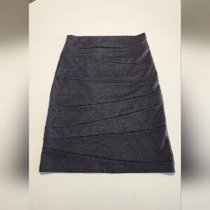 Honey Punch Charcoal Pencil Skirt